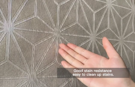 Wallcovering waterproof test